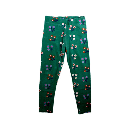 A Green Leggings from Boden in size 6T for girl. (Front View)