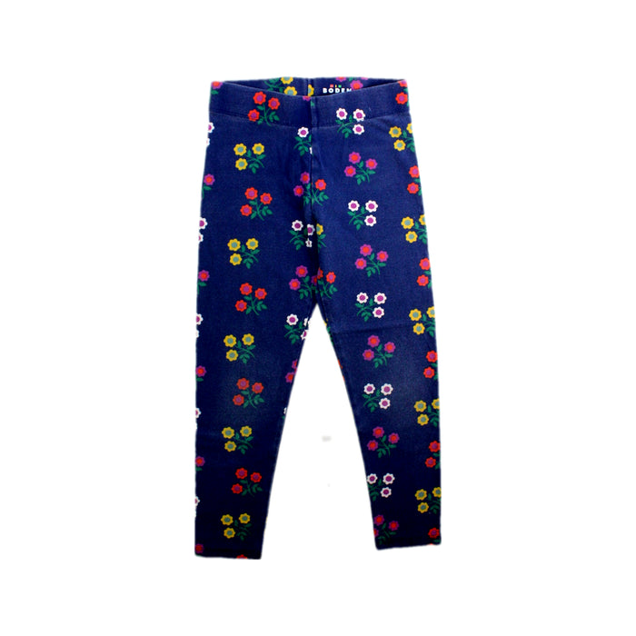 A Blue Leggings from Boden in size 6T for girl. (Front View)