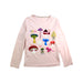 A Pink Long Sleeve T Shirts from Boden in size 7Y for girl. (Front View)