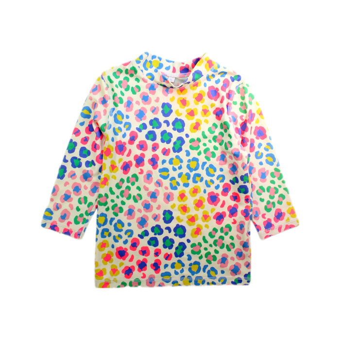 A Multicolour Rash Guards from Boden in size 6T for girl. (Front View)