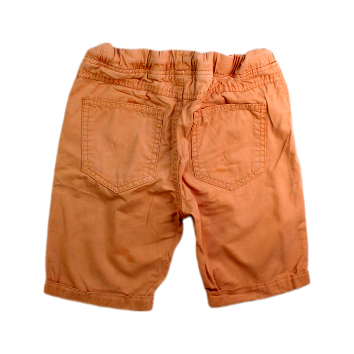 A Orange Shorts from Vertbaudet in size 8Y for boy. (Back View)