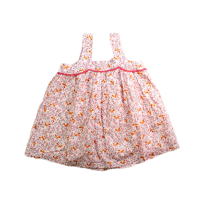 A Pink Sleeveless Dresses from Sergent Major in size 12-18M for girl. (Front View)