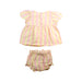 A Pink Shorts Sets from Country Road in size 6-12M for girl. (Back View)