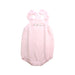 A Pink Sleeveless Rompers from Minihaha in size 12-18M for girl. (Front View)