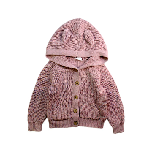 A Pink Cardigans from Jamie Kay in size 6-12M for girl. (Front View)
