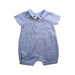 A Grey Short Sleeve Rompers from Minihaha in size 0-3M for boy. (Front View)
