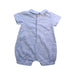 A Grey Short Sleeve Rompers from Minihaha in size 0-3M for boy. (Back View)