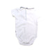 A White Short Sleeve Bodysuits from Jacadi in size 3-6M for boy. (Back View)