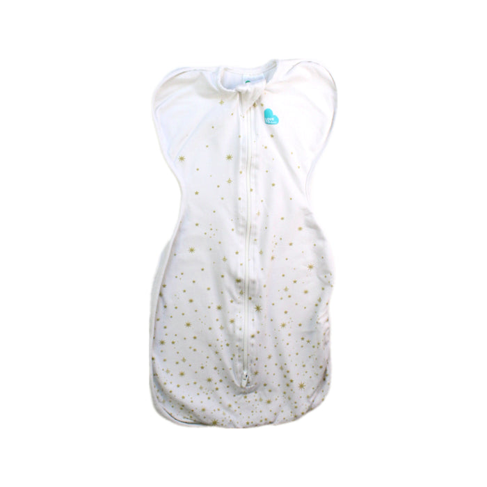 A White Swaddles from Love To Dream in size 0-3M for neutral. (Front View)