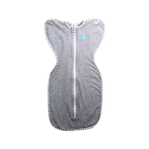 A Grey Swaddles from Love To Dream in size Newborn for neutral. (Front View)