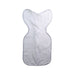 A Grey Swaddles from Love To Dream in size Newborn for neutral. (Back View)
