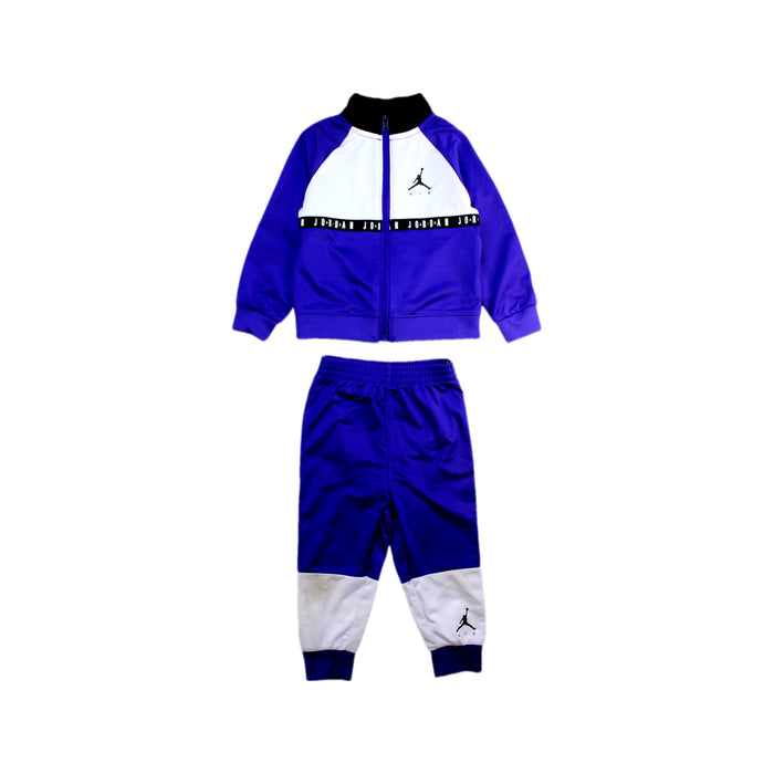 A Blue Pants Sets from Air Jordan in size 18-24M for boy. (Front View)