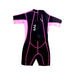 A Black Wetsuits from TYR in size 2T for girl. (Back View)