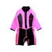 A Pink Wetsuits from Aquasport in size 2T for girl. (Front View)