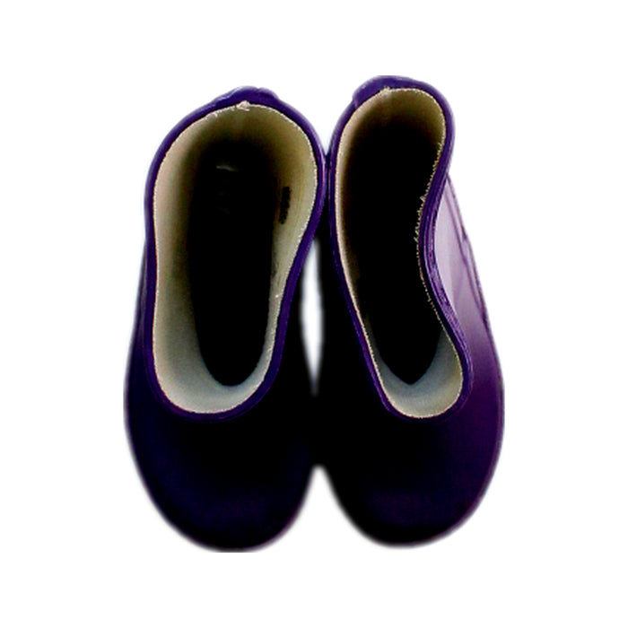 A Purple Rain Boots from Hunter in size 18-24M for neutral. (Back View)