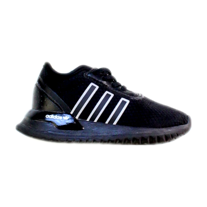 A Black Sneakers from Adidas in size 18-24M for boy. (Front View)