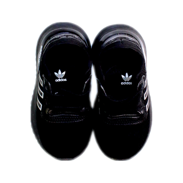 A Black Sneakers from Adidas in size 18-24M for boy. (Back View)