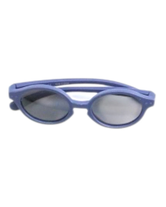 A Blue Sunglasses from Izipizi in size 0-3M for neutral. (Front View)