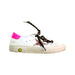 A White Sneakers from Golden Goose in size 7Y for girl. (Front View)