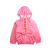 A Pink Rain Jackets from Burberry in size 3T for girl. (Front View)