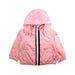 A Pink Lightweight Jackets from Moncler in size 4T for girl. (Front View)