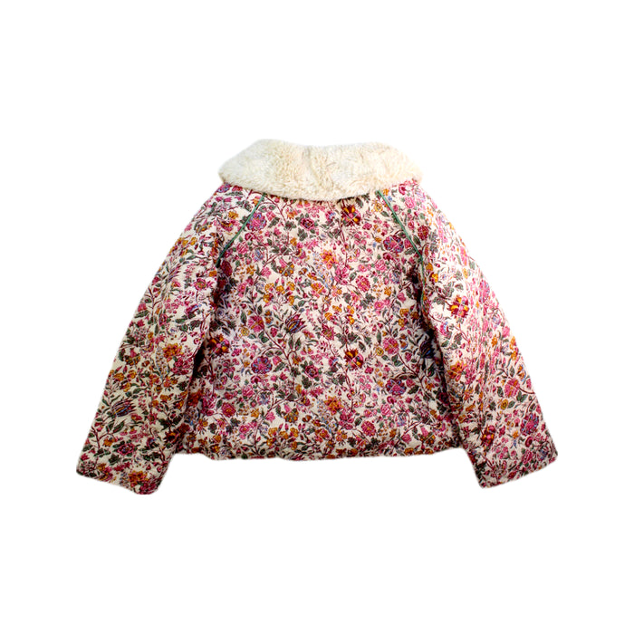 A Multicolour Puffer/Quilted Coats & Outerwear from Louise Misha in size 4T for girl. (Back View)