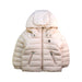 A Ivory Puffer/Quilted Coats & Outerwear from Moncler in size 3T for girl. (Front View)