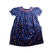 A Navy Long Sleeve Dresses from Bonpoint in size 6T for girl. (Back View)