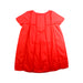 A Red Short Sleeve Dresses from Bonpoint in size 6T for girl. (Front View)