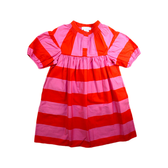 A Red Short Sleeve Dresses from Stella McCartney in size 5T for girl. (Front View)