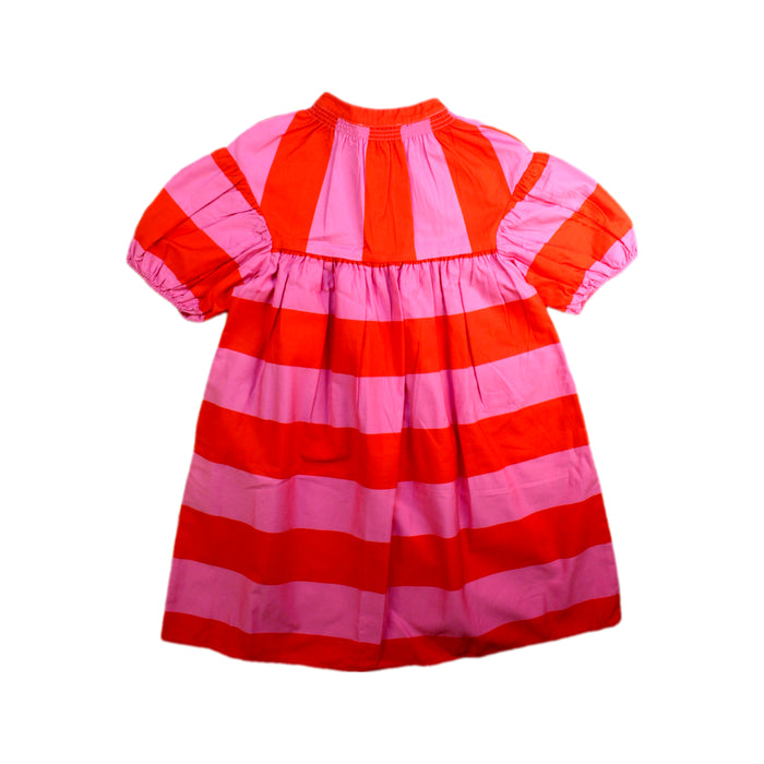 A Red Short Sleeve Dresses from Stella McCartney in size 5T for girl. (Back View)