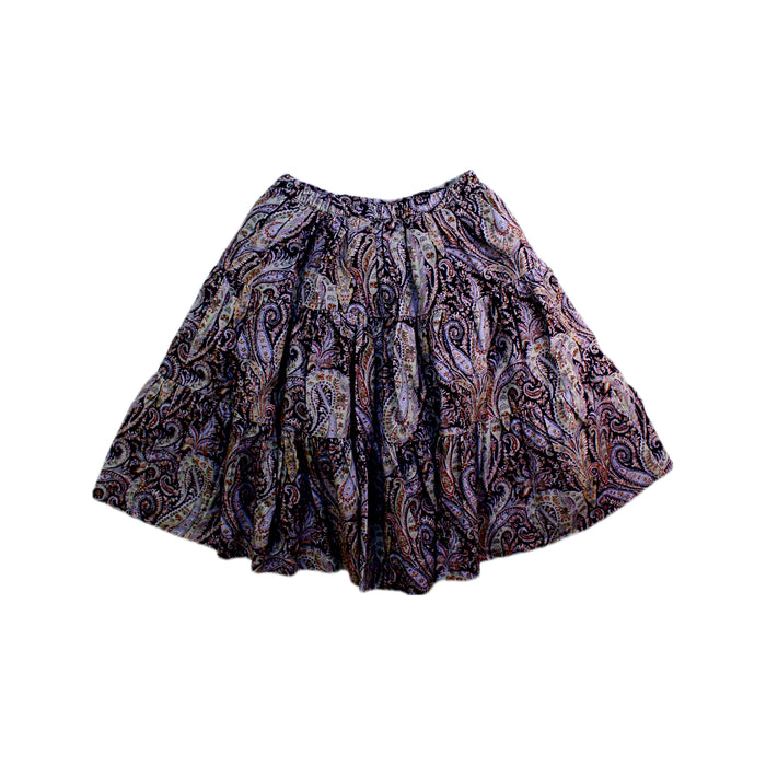 A Purple Mid Skirts from Bonpoint in size 4T for girl. (Back View)