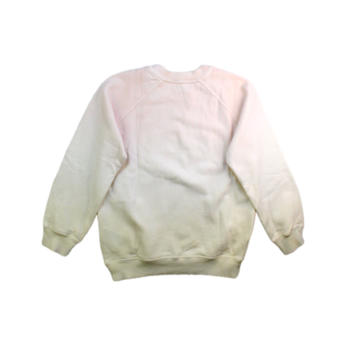 A Ivory Crewneck Sweatshirts from Bonpoint in size 6T for girl. (Back View)