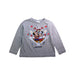 A Grey Long Sleeve Tops from Monnalisa in size 5T for girl. (Front View)