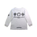A White Long Sleeve T Shirts from Chrome Hearts in size 2T for neutral. (Back View)