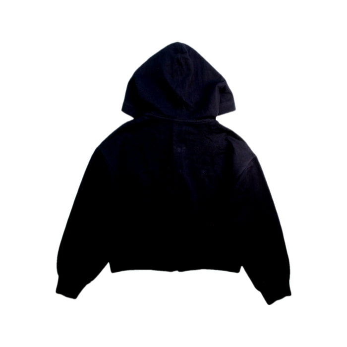 A Black Hooded Sweatshirts from Chiara Ferragni in size 8Y for girl. (Back View)
