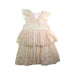 A Beige Sleeveless Dresses from Konges Sløjd in size 5T for girl. (Front View)