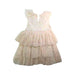 A Beige Sleeveless Dresses from Konges Sløjd in size 5T for girl. (Back View)