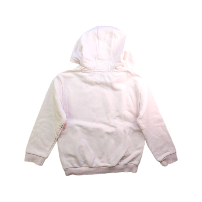 A White Hooded Sweatshirts from Givenchy in size 8Y for girl. (Back View)