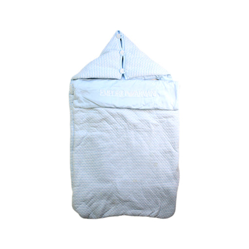 A Blue Swaddles from Emporio Armani in size 12-18M for boy. (Front View)