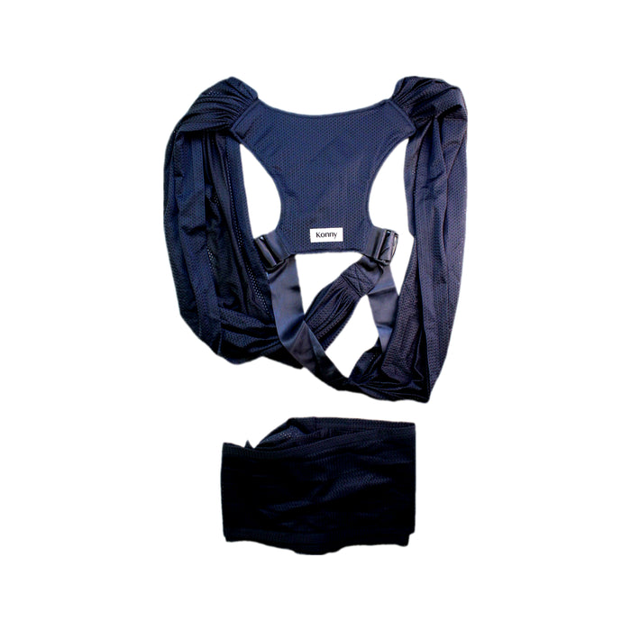 A Blue Baby Carriers from Konny in size 0-3M for neutral. (Front View)