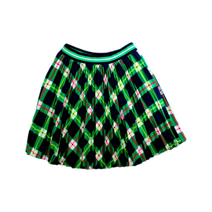 A Green Short Skirts from Jacadi in size 10Y for girl. (Front View)