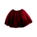 A Burgundy Tulle Skirts from Jacadi in size 3T for girl. (Back View)