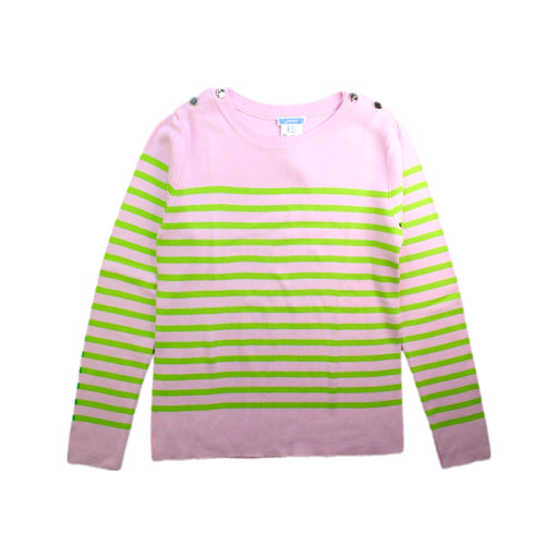 A Pink Long Sleeve Tops from Jacadi in size 10Y for girl. (Front View)