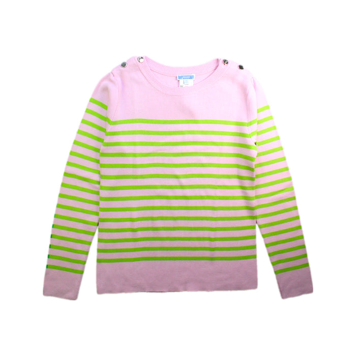 A Pink Long Sleeve Tops from Jacadi in size 10Y for girl. (Front View)