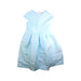 A Blue Sleeveless Dresses from Jacadi in size 12Y for girl. (Front View)