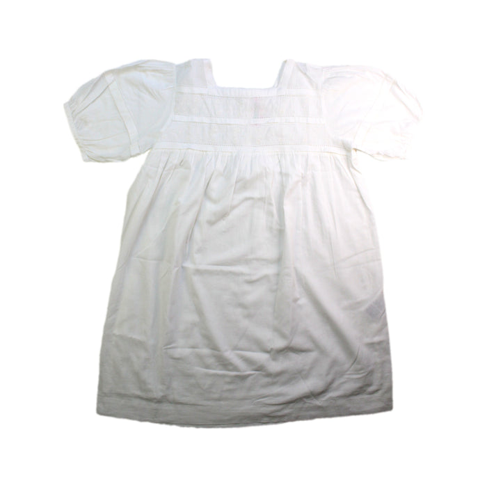 A White Short Sleeve Dresses from Bonpoint in size 10Y for girl. (Front View)