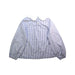 A Blue Long Sleeve Shirts from Jacadi in size 10Y for girl. (Back View)