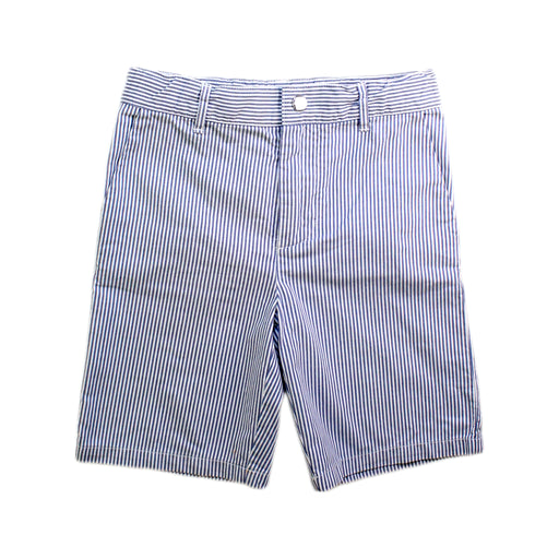 A Blue Shorts from Jacadi in size 8Y for boy. (Front View)