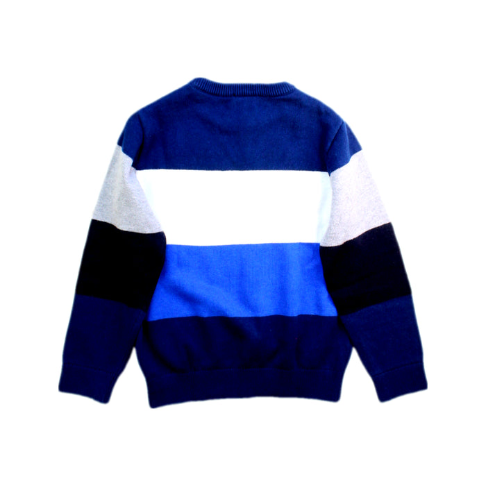 A Multicolour Knit Sweaters from Jacadi in size 6T for boy. (Back View)